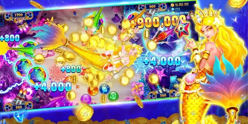 Chơi bắn cá long thần giao lưu bốn phương